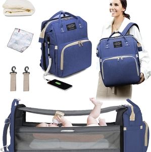 Diaper Bag Backpack, Large Baby Bag, Multi-Functional Travel Back Pack